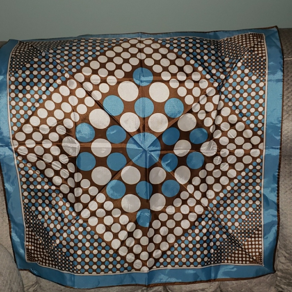 Vintage Jason Maxwell Scarf Circa 1970's - Picture 5 of 12